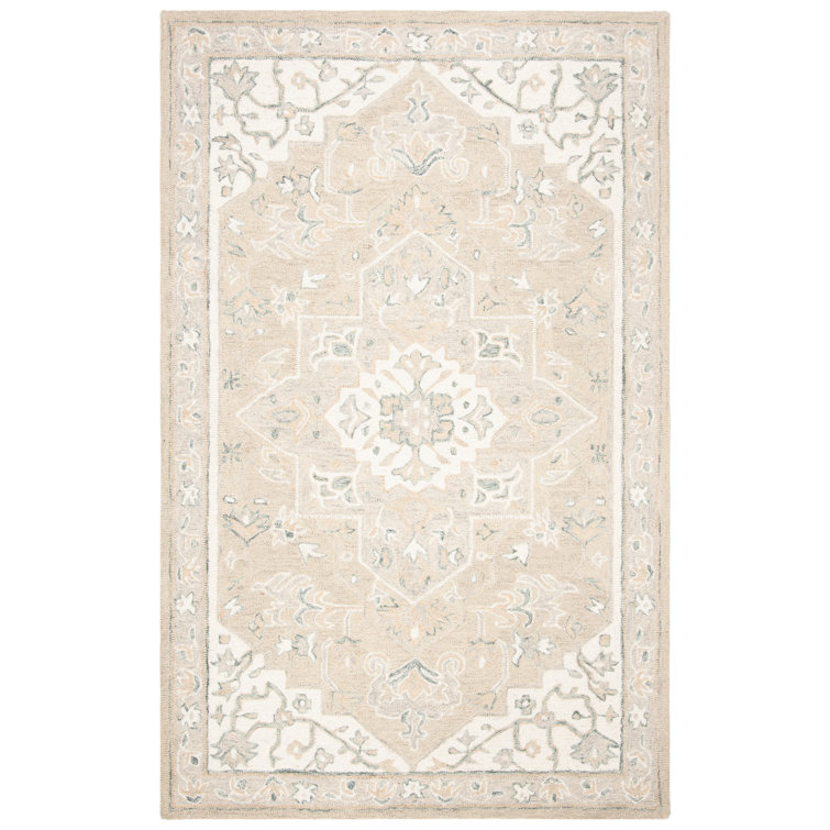 Charlton Home® Crossover Oriental Handmade Flatweave Wool Area Rug in